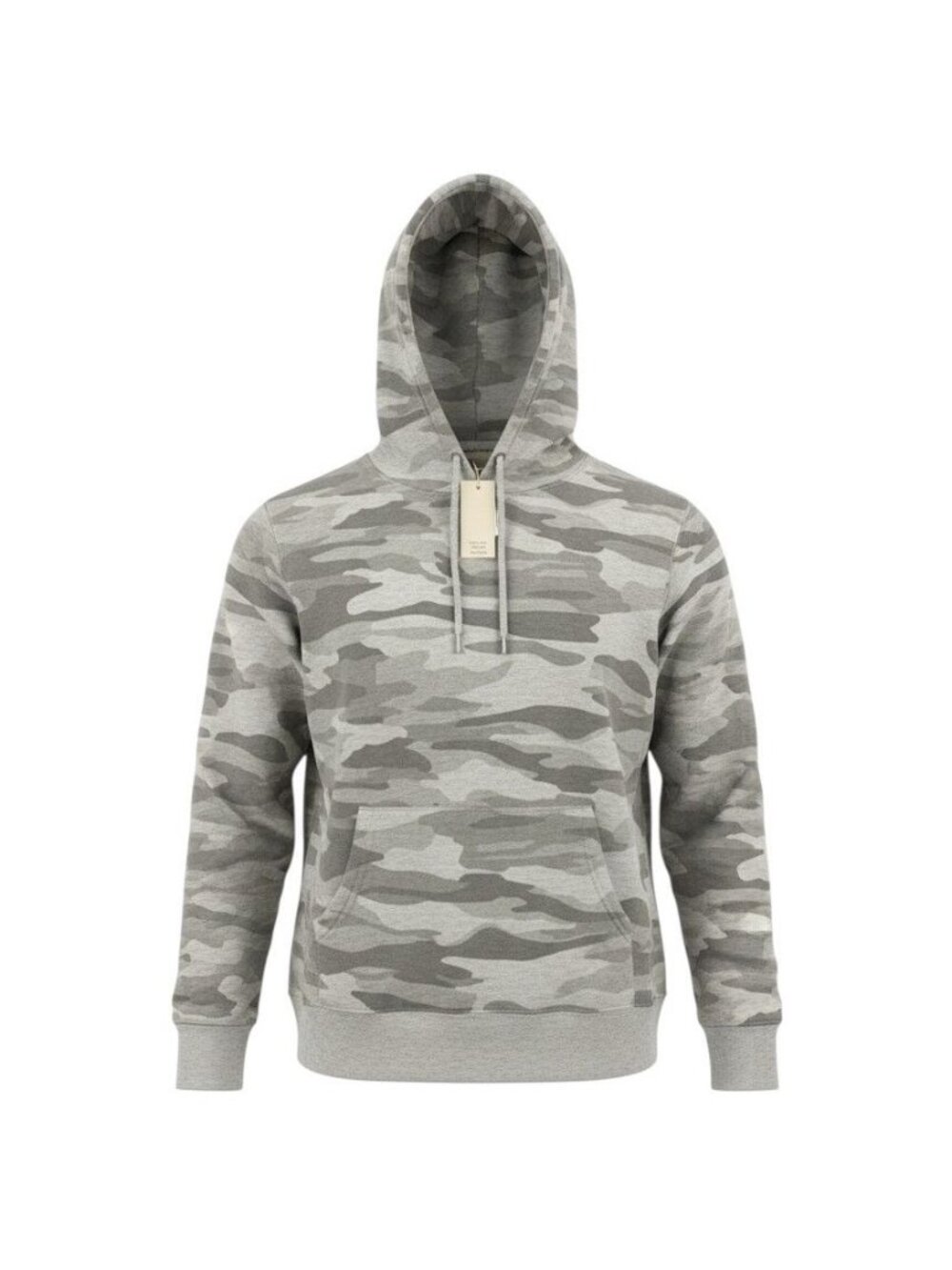 Reflex Gray Camo Pullover Hoodie 1XL NWT
